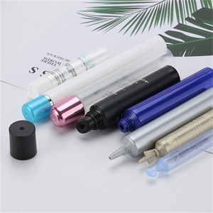 สัมผัสนุ่มความรู้สึก PE พลาสติก PLA บรรจุภัณฑ์หลอดเครื่องสำอางสีขาวสำหรับล้างร่างกายผมล้างหลอด3-400Ml - Product Image 6