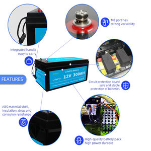 Paquete de Baterías de Litio Hierro de 12V 12.8V 300Ah 314Ah, Batería LiFePO4 de Larga Duración para RV, Carritos de Golf, Embarcaciones/Elevadores Eléctricos, UPS, <span class=keywords><strong>AGV</strong></span> - Product Image 6