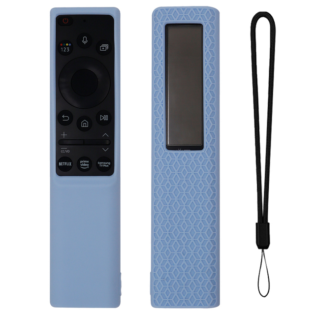 Suitable for samsung Bn59-01357 Solar Remote Control Back with Textured Silicone Protective Cover