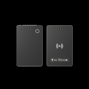 กระเป๋าใส่สมาร์ทการ์ดพร้อมแท็กป้องกันการสูญหาย ได้รับการรับรอง MFi ระบบติดตาม GPS แบบเรียลไทม์  ตัวติดตามการ์ดบางเฉียบ รองรับ IOS และ Android ค้นหาอุปกรณ์ของฉัน - Product Image 1