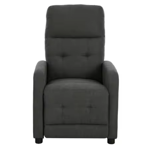 أريكة استرخاء حديثة بمقعد واحد من قماش الكتان طراز SX-81306B مع ميزات قابلة للتمديد وإطار معدني لغرفة المعيشة - Product Image 3