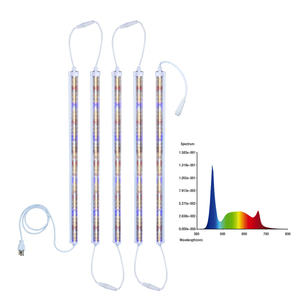 Lampe de culture <span class=keywords><strong>LED</strong></span> T8, 1/2 pièces, spectre complet, pour culture de plantes d'intérieur, semis de légumes, 18W <span class=keywords><strong>36W</strong></span>, <span class=keywords><strong>120cm</strong></span> - Product Image 2