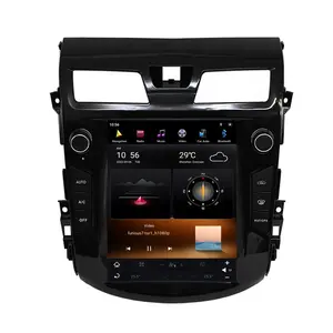 Radio de coche RoadNavi estilo Tesla Android 11 para Nissan Altima Teana 2013-2018 reproductor Multimedia de coche inalámbrico Carplay 4G