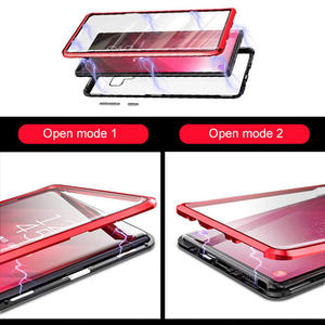 Coque en verre trempé 360 ultra fine avec <span class=keywords><strong>double</strong></span> face 9H pour <span class=keywords><strong>Samsung</strong></span> Note 9 et coque à absorption magnétique - Product Image 6