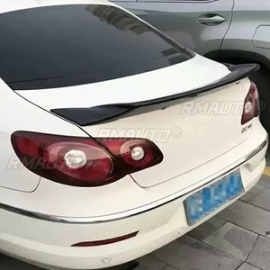 Aileron de coffre arrière pour Volkswagen VW Passat CC 2009-2018, en plastique ABS noir brillant, aileron de coffre arrière, aileron de voiture, style automobile - Product Image 3