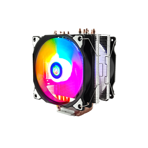 Drop Shipping JF-S600 Deluxe Edition Argb HAVA SOĞUTUCU 120mm 24V bilgisayar kasası Rgb hayranları PC plastik renkli Express 1 adet 21.5dba