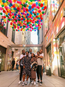 Địa điểm thương mại trang trí hiện đại sợi bóng nghệ thuật cài đặt cho bầu trời Trần treo hiển thị sự kiện đám cưới bên mới đến - Product Image 3