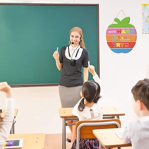 Targhe in <span class=keywords><strong>Legno</strong></span> Grezzo Personalizzabili da Appendere a Parete, con Motivo Arcobaleno Bianco, per Artigianato Fai-da-te - Product Image 5