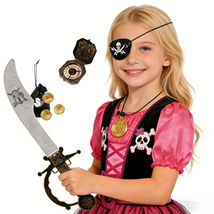 <span class=keywords><strong>Disfraz</strong></span> de Pirata para Niños con Accesorios, Vestido de Fantasía para <span class=keywords><strong>Niñas</strong></span>, <span class=keywords><strong>Disfraz</strong></span> para Niños para Fiestas de Disfraces - Product Image 6