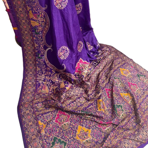 Sari Lehenga de Seda Georgette Tibby de Moda Premium, Listo para Usar, con Malla Suave, para Bodas Tradicionales y Fiestas de Verano, Étnico, de Secado Rápido - Product Image 1