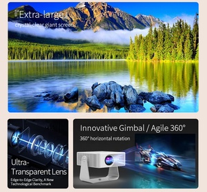 Y8S Pro Portable LCD <b>Projector</b> 720P 4K <b>WiFi</b> 6 Auto Focus BT 5.4 Android Home Cinema Business Education portable high brightness - Product Image 6