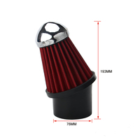 Boîte d'admission d'air à haut débit pour voiture électrique AUSO, système de filtre à air de style fibre pour Peugeot 106 1.6L 98-06 VTS WG-190, pièces de voiture