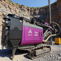 Machine de forage DTH sur chenilles, équipement de forage automatique pour trous de dynamitage, équipement de forage minier hydraulique écologique
