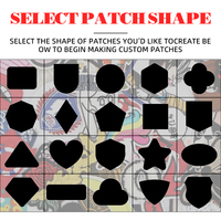 Patch PVC personnalisé 3D Flexstyle, logo de patch de football, emblème en relief métallique Flex Metflex, patch en PVC souple en caoutchouc