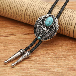 Pas cher Nouveau Classique Agate Gem Bolo <span class=keywords><strong>Cravate</strong></span> Décolleté Chemise Accessoires American Country Western <span class=keywords><strong>Cowboy</strong></span> Poirot <span class=keywords><strong>Cravate</strong></span> en Stock - Product Image 6