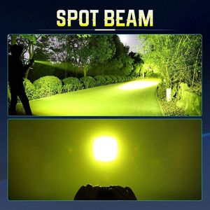 Cubo LED de doble color de 3 pulgadas, luz de trabajo, inundación/punto, anillo de <span class=keywords><strong>Halo</strong></span>, luces antiniebla de conducción, camión, ATV - Product Image 5