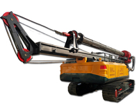 Machine de forage rotatif hydraulique pour pieux forés, profondeur de 30 mètres, avec tige de verrouillage