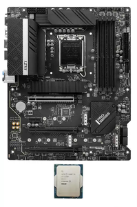 Kit carte mère et processeur MSI Z690 avec processeur i5 12400/12600/12700/1370KF/14600, DDR4 - Product Image 1