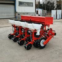 Semoir pneumatique à maïs 4 rangs, machine de précision à aspiration d'air, équipement agricole durable et efficace, livraison rapide