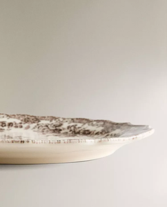 Platos profundos de loza Floral de 35cm, <span class=keywords><strong>vajilla</strong></span> de cerámica, juegos de platos, <span class=keywords><strong>vajilla</strong></span>, plato de cerámica profundo para restaurante en casa - Product Image 5