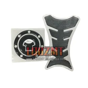 Motorcycle Carbon Tank Pad Protector For BMW HONDA SUZUKI KAWASAKI YAMAHA DUCATI TRIUMPH AGUSTA APRILIA Tank Cap Sticker Decals