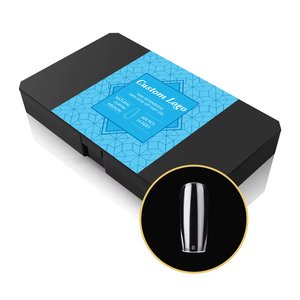 Professional OEM 14 Size Stiletto Tips Nail 252Pcs Full Cover Extra Long 3xl Nail Tips With Box