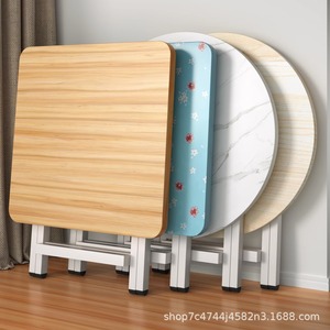 All'ingrosso leggero comodo legno blu tavoli pieghevoli quadrati e sedia pieghevole tavolo da pranzo per mobili per la casa - Product Image 6