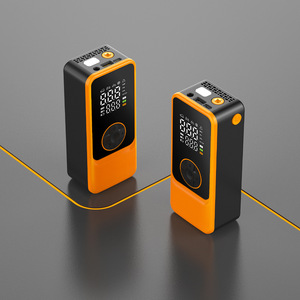 Compresseur d'air portable <span class=keywords><strong>rechargeable</strong></span> 100W - Pompe à air numérique à double écran 1800mA*3 (Dégonflage + Sortie USB d'urgence) - Product Image 3