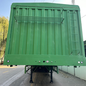 Oferta especial: Semirremolque de acero de 6 ruedas con plataforma y valla de 100-150 toneladas, procedente de China - Product Image 5