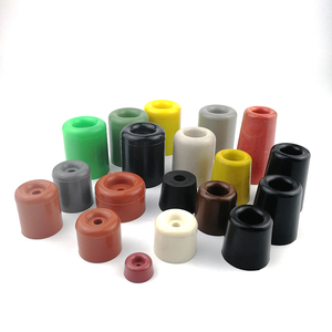 Butée de porte ronde en silicone antidérapante et flexible, haute résistance, avec une grande élasticité pour une <span class=keywords><strong>protection</strong></span> optimale - Product Image 3