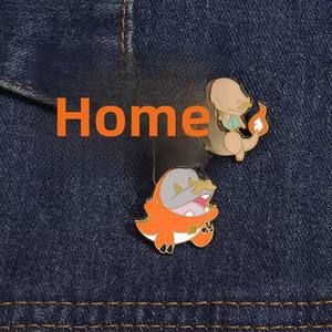 Grappig Citaat Geometrische Emaille Spelden Broche Regenboog Schattige Metalen Ambachten Zwart Nikkel Aangepast Logo Voor Liefde Europa Offsetdruk - Product Image 5