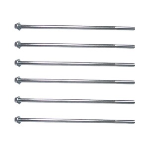 Vis longue hexagonale à bride M6*160 pour support de couvercle arrière de générateur, accessoires d'axe, de rotor et de stator pour convertisseurs de fréquence - Product Image 3