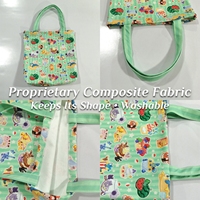 Sac fourre-tout personnalisé avec personnage d'anime, sac de shopping personnalisé, impression par sublimation, cadeau promotionnel, marchandise OEM ODM