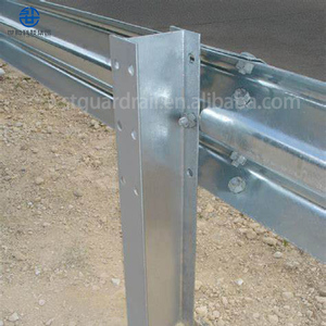 מעקה בטיחות H הודעה כביש בטיחות מערכת 550g אבץ מעקה בטיחות כביש פלדה התרסקות מחסום H קרן מגולוון להגמיש קרן מעקה בטיחות - Product Image 3