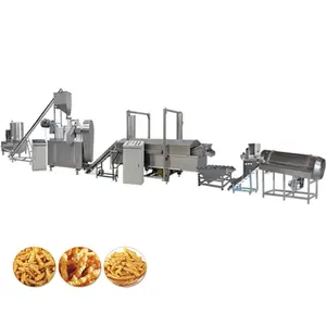 High Efficiency extruded snack production line puff snack processing line