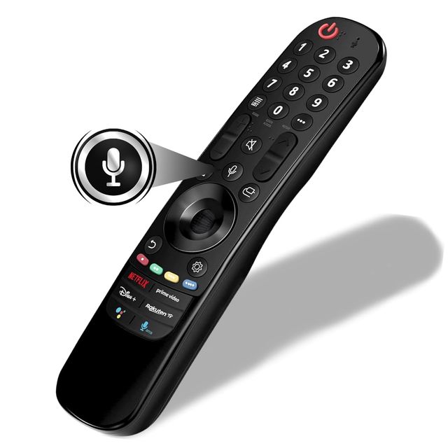 Replacement for Magic Remote Control for LG Smart TV,MR21GA MR22GA MR23GA AKB76039901 with Pointer and Voice Function Infrared