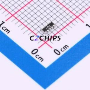 Réseau de résistances YC158TJR-07100KL SMD-10P, 1,6x3,2 mm ( Nombre de résistances : 8 ) ( Résistance : 100 kOhm Précision : 5 % ) - Product Image 1