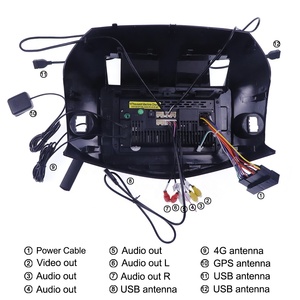 Cho TOYOTA RAV4 2005-2013 âm thanh xe hơi Stereo đơn vị đứng đầu Android đa phương tiện <span class=keywords><strong>GPS</strong></span> navigation với bộ khuếch đại và DSP IPS đài phát thanh tự động - Product Image 6