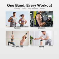 Poids de poignet et de cheville personnalisables 0,5LB 1LB 2LB en silicone avec fermeture auto-agrippante OEM ODM pour entraînement de fitness bras et jambes