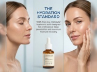 Sérum Hydratant et Réparateur à la Vitamine C et au Niacinamide, Acide 3-o-Éthyl Ascorbique, Lysate de Ferment de Bifida, Marque Privée