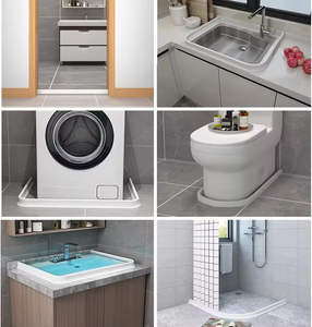 Silicone doccia barriera acqua soglia diga acqua sistema di ritenzione piano Stopper striscia di acqua per bagno e cucina - Product Image 6