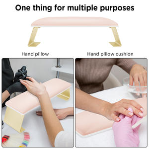 कारखाने प्रत्यक्ष बिक्री मैनीक्योर टेबल आर्मरेस्ट चमड़े के अनुकूलित रंग आरामदायक सैलून आर्मरेस्ट - Product Image 2