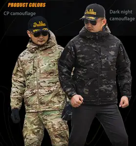 M65 Winter Tactical Waterproof Jacket Combat Jacket Hoodie Camouflage Bomber Jacket For Men