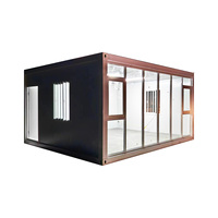 Pliable Portable Pré Fabriqué 4 Chambres Maison Mini Apple Cabine Conteneur Pod Bureau/repos/loisirs Maison