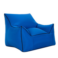 Fauteuil gonflable moderne pour jeux vidéo, en PVC écologique, pour intérieur, extérieur et camping