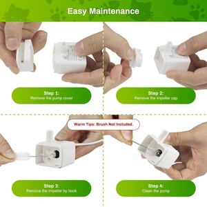 Juyang ปั๊มน้ำ JY-830ขนาดเล็ก DC5V USB สำหรับน้ำพุแมวอะไหล่ที่เงียบออกแบบได้ตามต้องการ - Product Image 6