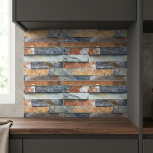 Azulejos de pared digital exterior 3D 300x600mm Cerámica rústica 30x60cm Piso Porcelanato Azulejos de elevación - Product Image 2