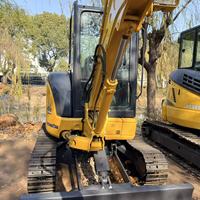 Komatsu PC35 Meilleur prix Original Japon Mini-excavatrice sur chenilles 3 tonnes Komatsu PC35 d'occasion