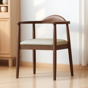 Sedie da Pranzo Nordiche Minimaliste di Lusso Moderne in Legno Massello 2 4 6 8 10 Posti, Comode per Hotel e Cucina con Braccioli, Design di Arredamento - Product Image 4