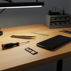 Porta SIM e scheda SD nero di ricambio per Oppo A52 CPH 2069 - Product Image 3